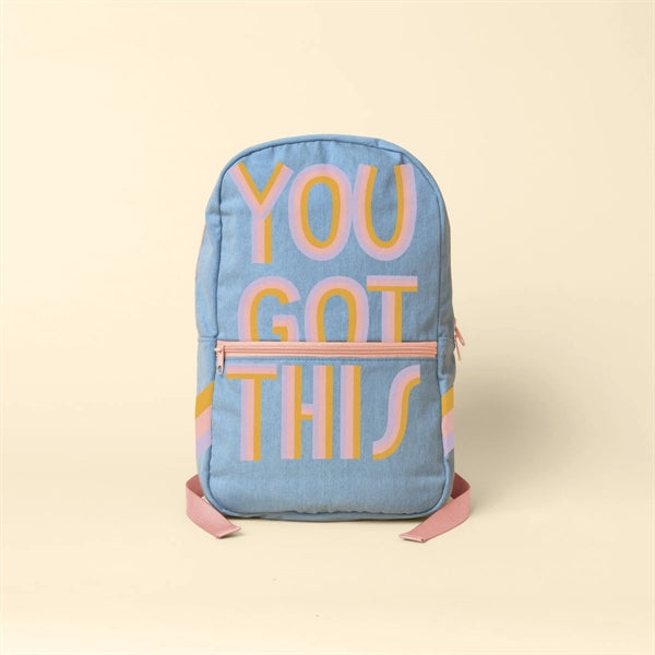 Simple Backpack Denim