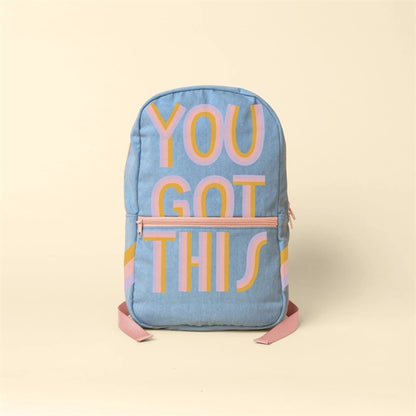 Simple Backpack Denim