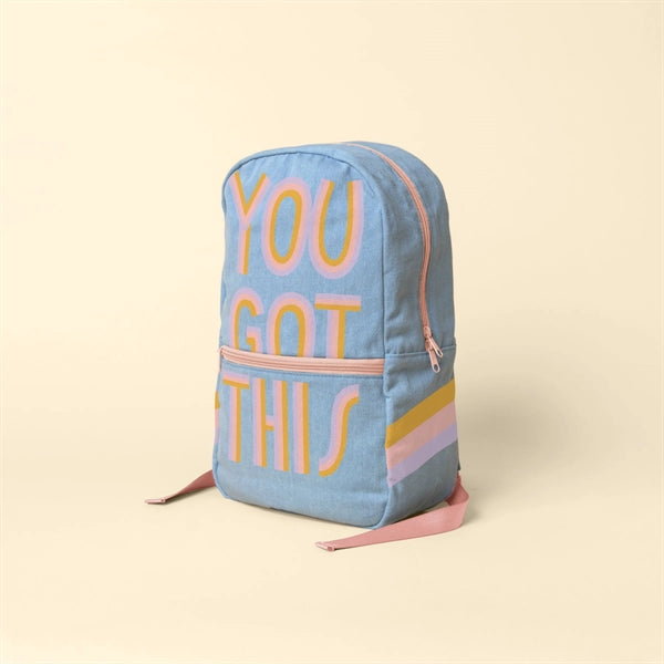 Simple Backpack Denim