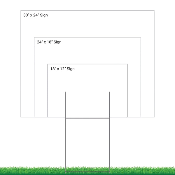 Medium Hardware for Corrugated Yard Signs