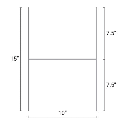 Small Hardware for Corrugated Yard Signs
