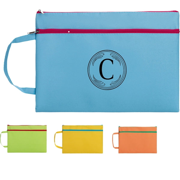 A4 Waterproof Zipper File Bags