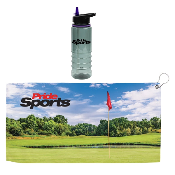 Hole in One Sports Bottle Gift Set