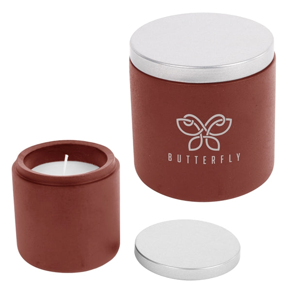Cali Clay Cement Candle