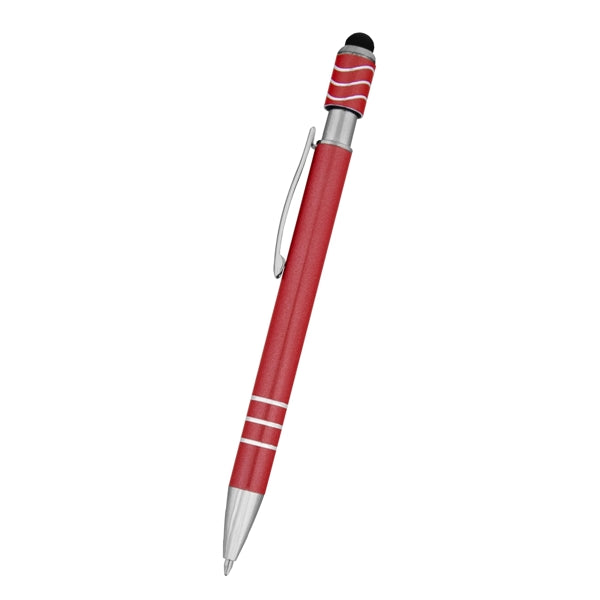 Spin Top Pen With Stylus