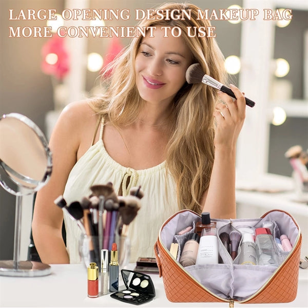 Women'S Large Capacity Leather Waterproof Travel Bag