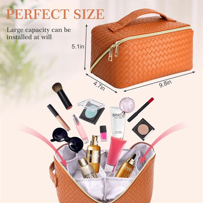 Women'S Large Capacity Leather Waterproof Travel Bag