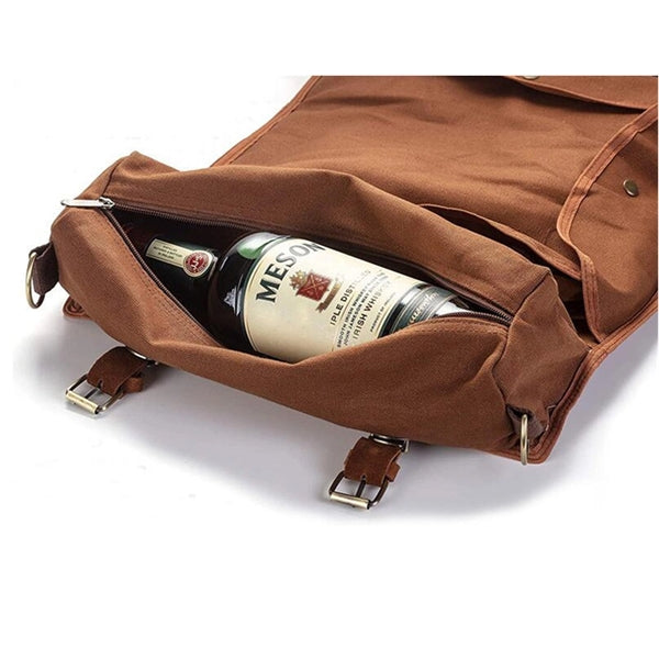 Canvas Shoulder Bartending Utensil Storage Bag