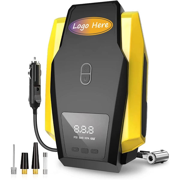 12V DC Portable Tire Inflator Air Compressor