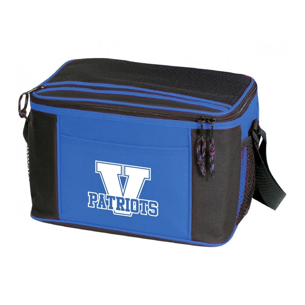Insulated Leak-Proof Can Cooler w/ Pockets & Shoulder Strap