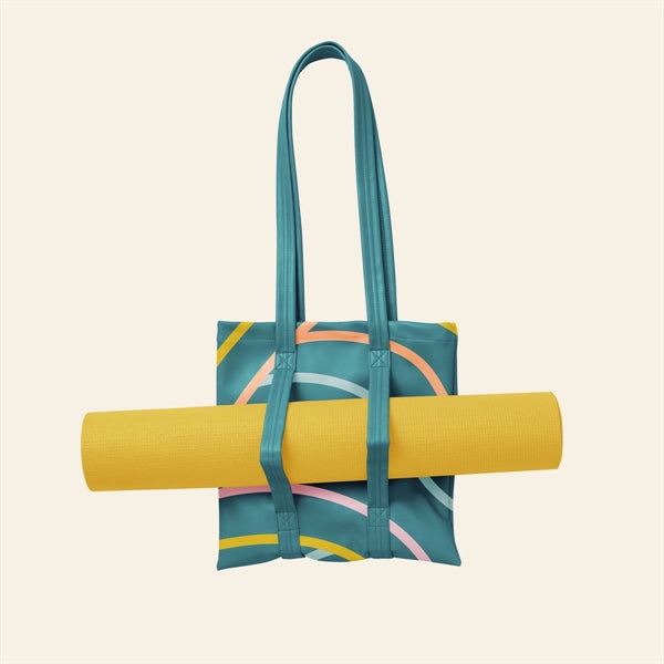 MAIN SQUEEZE YOGA TOTE - VEGAN LEATHER