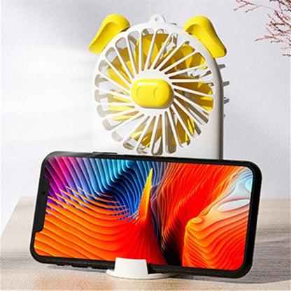 Mini Handheld Desk Cooling USB Fan with Base