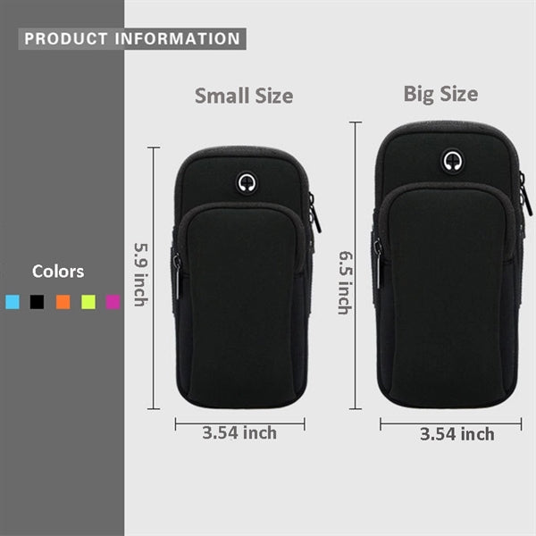 Waterproof Phone Holder Running Armband