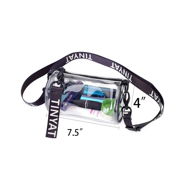 Transparent Round Crossbody Bag