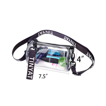 Transparent Round Crossbody Bag