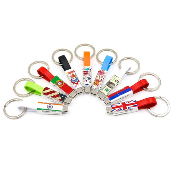 3 in 1 Portable Magnetic Charging Cable Keychain