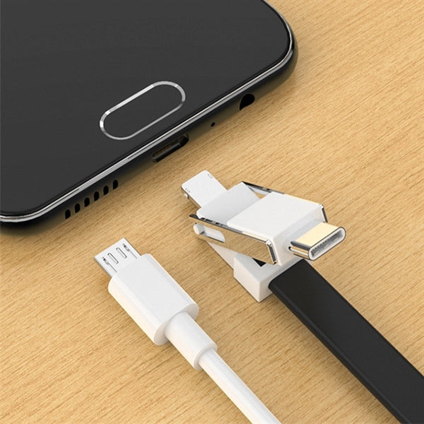 3 in 1 Portable Magnetic Charging Cable Keychain