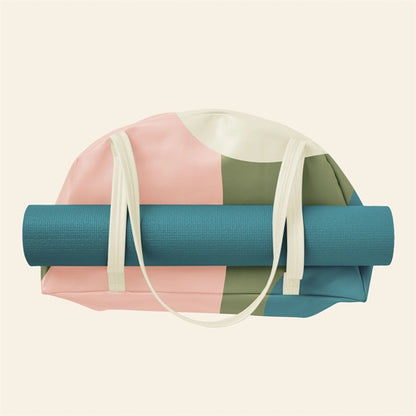 SOMEWHERE YOGA TOTE - VEGAN LEATHER