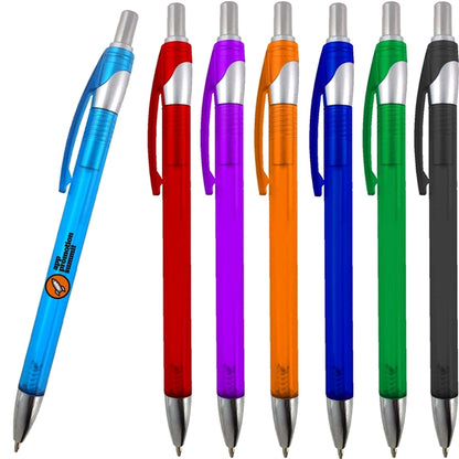 Retractable Slim Jen Pen W/ Pocket Clip