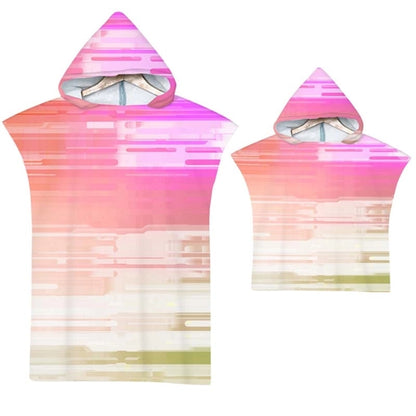 Bath/Beach Towel Wrap With Hood