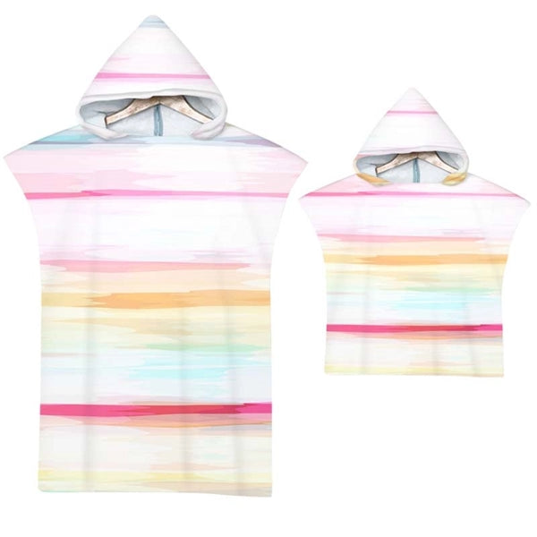 Bath/Beach Towel Wrap With Hood
