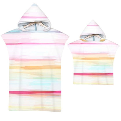 Bath/Beach Towel Wrap With Hood