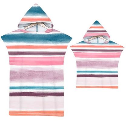 Bath/Beach Towel Wrap With Hood