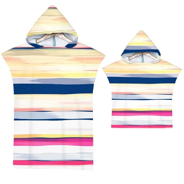 Bath/Beach Towel Wrap With Hood