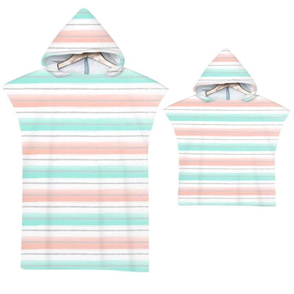 Bath/Beach Towel Wrap With Hood