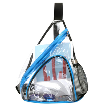 Clear PVC Crossbody Bag With Adjustable Strap
