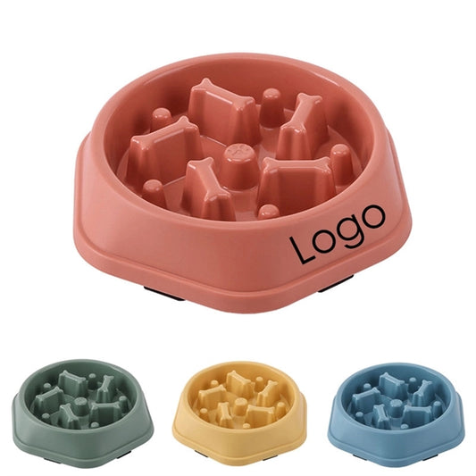 Anti-Chocking Slower Feeding Dog Puzzle Bowl