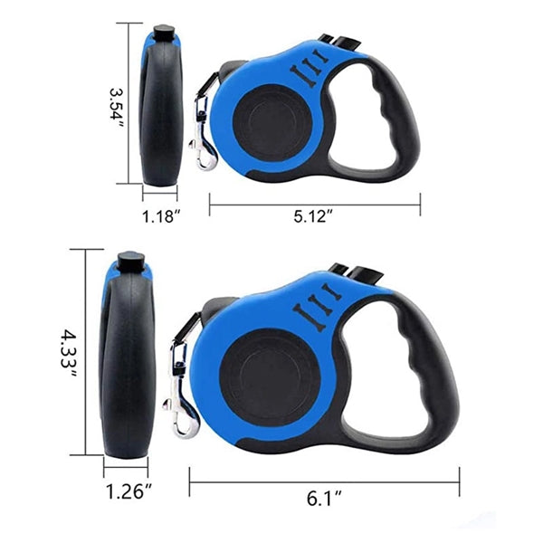Portative Retractable Dog Leash 10FT for Small Medium