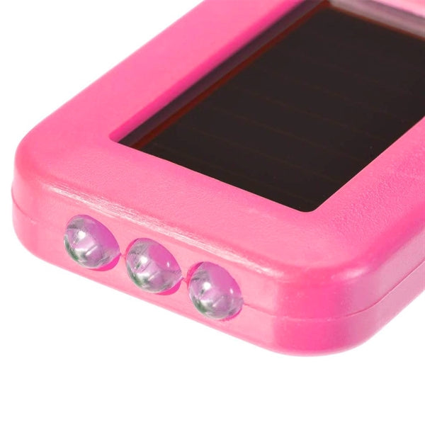 Solar Powered Keychain Flashlight