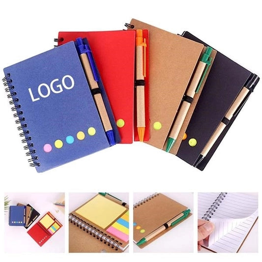 Colored Tabs Spiral Notebook