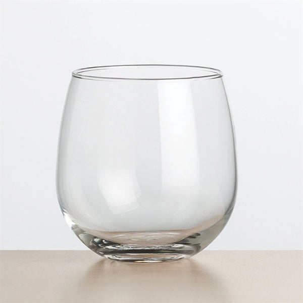 Ossington Stemless Wine - 12oz/16.75oz/17oz - Deep Etch