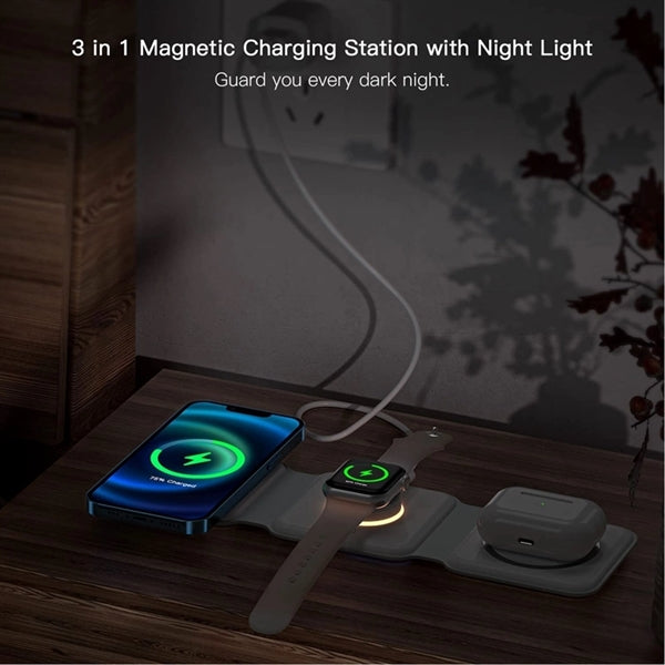 3 in 1 Foldable Wireless Charger