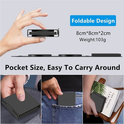 Transparent Foldable Wireless Charger Station 3 in 1