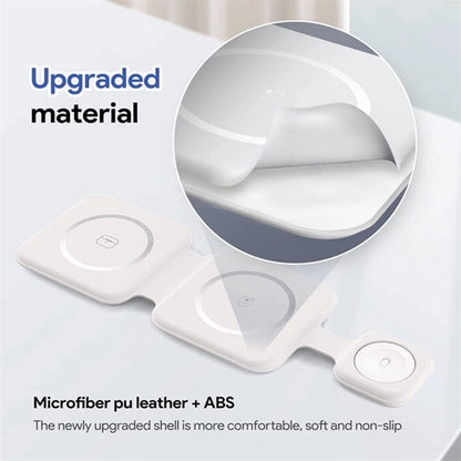 3 in 1 Foldable Fast Wireless Charger