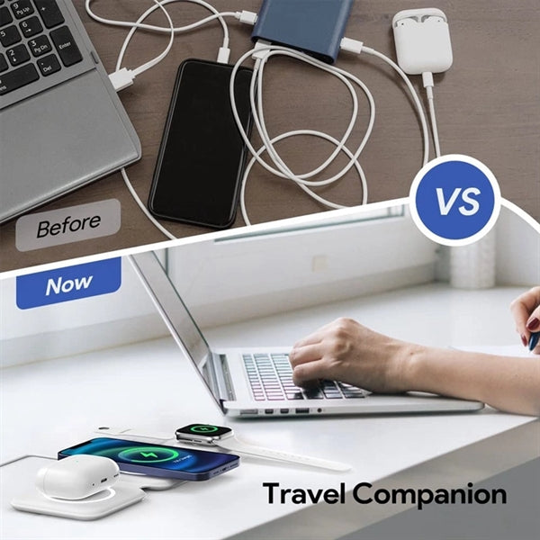 3 in 1 Foldable Fast Wireless Charger