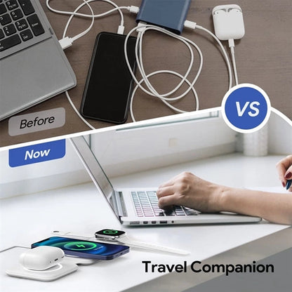 3 in 1 Foldable Fast Wireless Charger