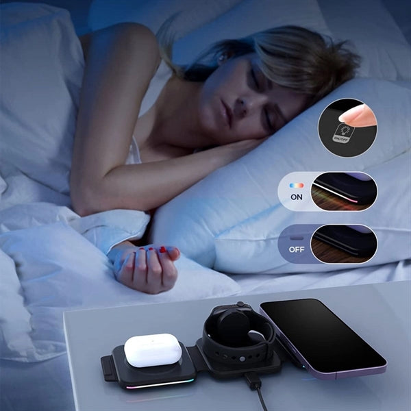 3 in 1 Foldable Charging Station