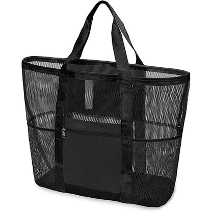Multi-pocket Mesh Beach Bag