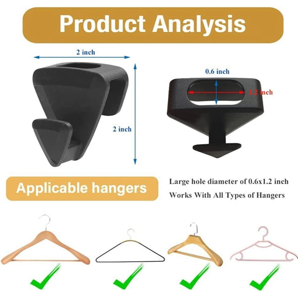 Space Triangles Hanger Hooks