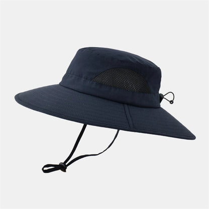 Unisex Waterproof Wide Brim Bucket Hat