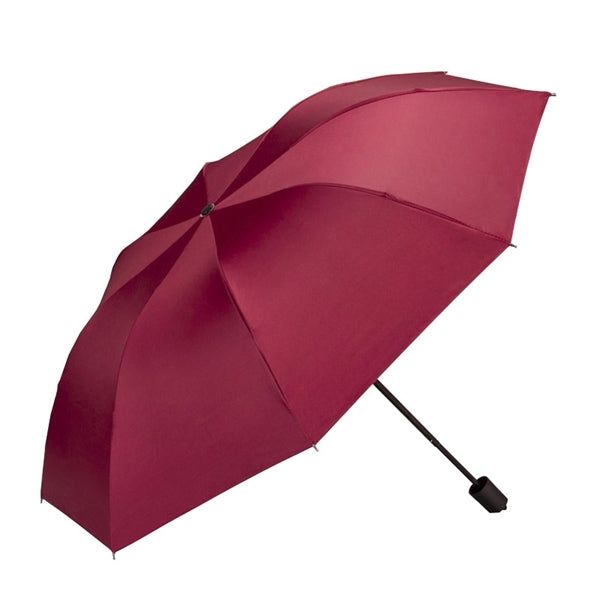 Custom 21" Windproof Travel Folding Umbrella