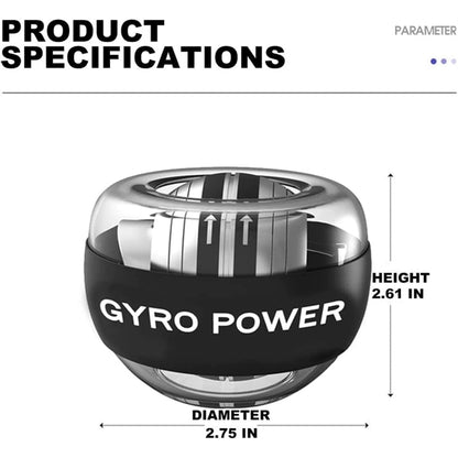 Wrist Trainer Ball Strengthener Gyro Self Starting Forearm