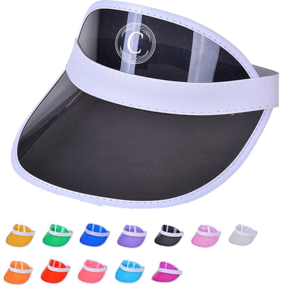 Plastic Clear Sun Visors