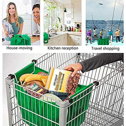 Collapsible Shopping Trolley Bags