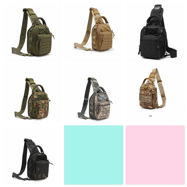 Tactical Molle Sling Bag  Backpack Shoulder Chest Pack