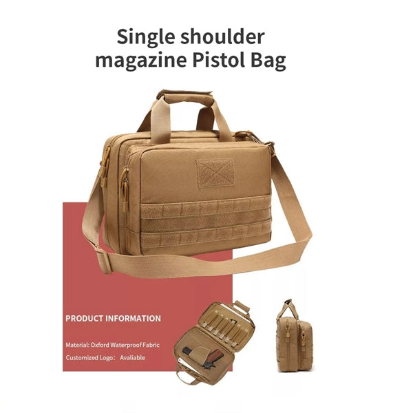 Outdoor Tactical Molle Messenger Shoulder Bag Gun Case